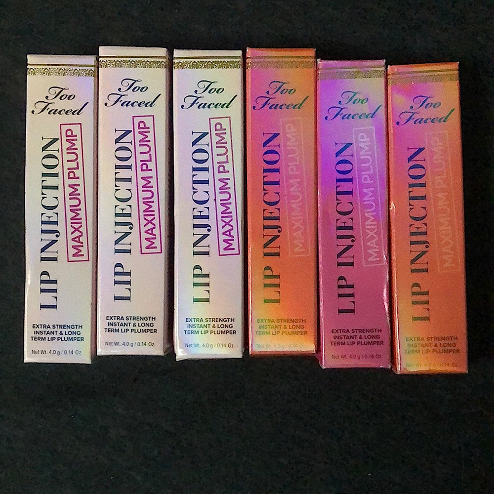 NEW 1pc TOO FACED lip injection maximum plump lip plumper gloss